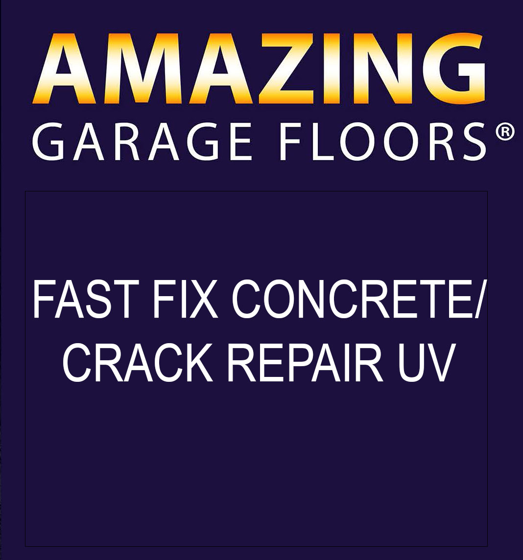 Concrete Crack Repair Fast Fix-10 Gallon UV garage floor coating product image